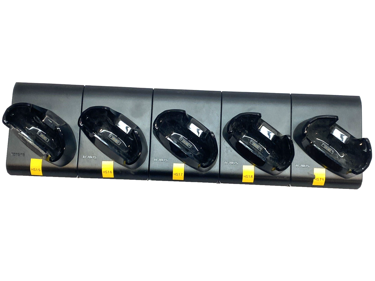 CRD-TC7X-SE5C1 | Zebra Charge Cradle Dock, 5-Slot TC70/75 - Used - Maverick Industrial Sales