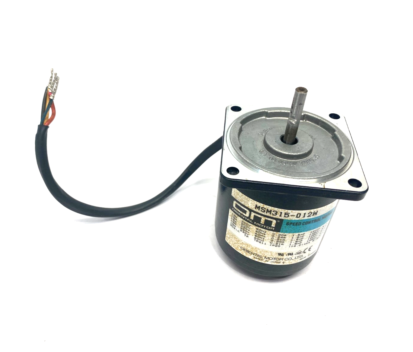 Oriental Motor MSM315-012W Speed Control Motor 200-230V 15W - Used - Maverick Industrial Sales
