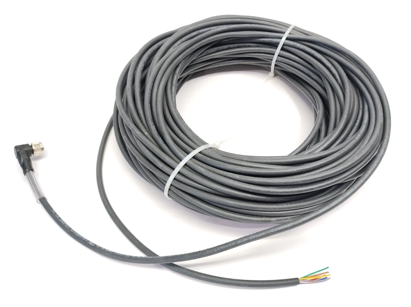 V19-W-BK50M-PUR-U, 239999-0011 | Pepperl+Fuchs V19-W-BK50M-PUR-U Female Cable M12 8-Pin To leads 50m 239999-0011 - New – Open box - Maverick Industrial Sales