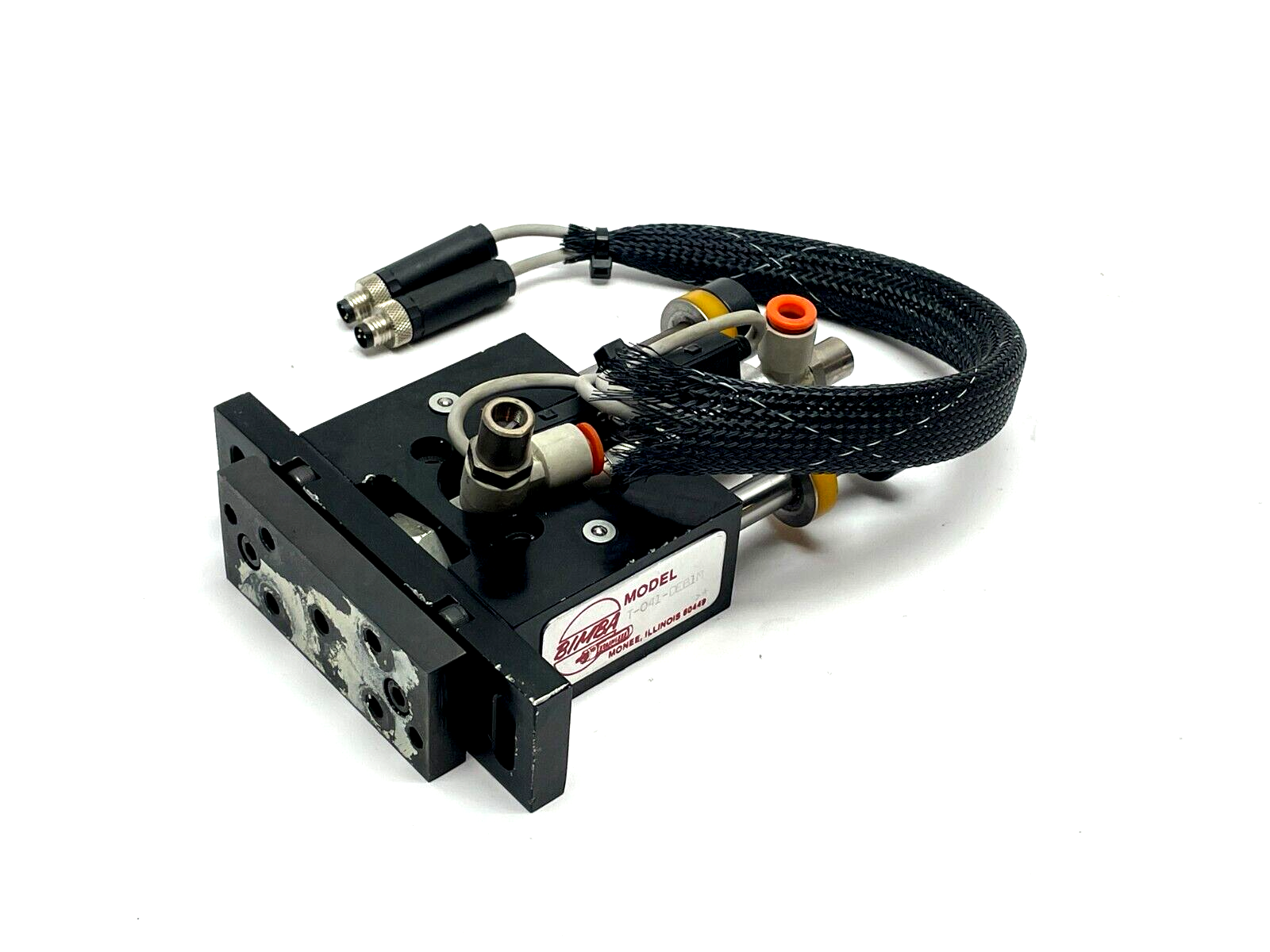 Bimba T-041-DEB1M Ball Bearing Thruster w/ Auto Switches - Maverick Industrial Sales