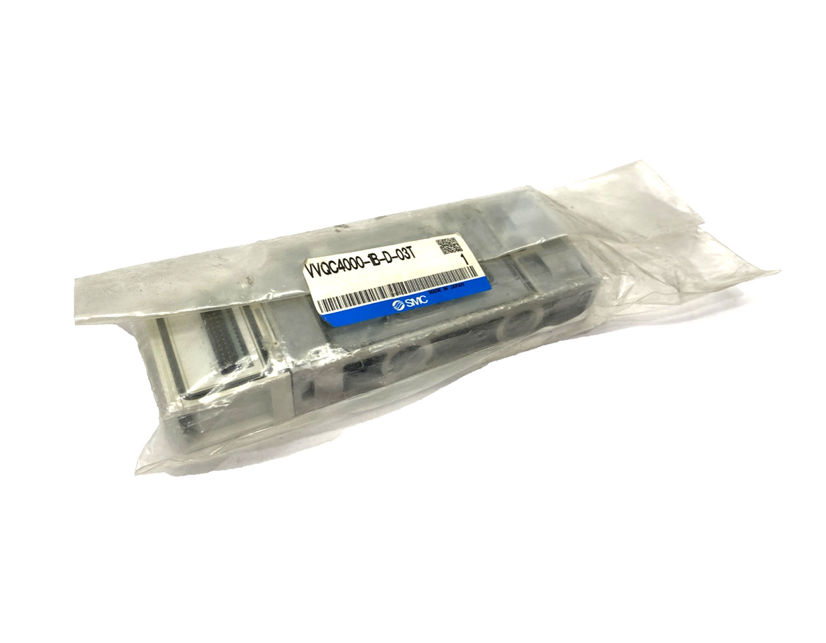 SMC VVQC4000-1B-D-03T Manifold Block - Maverick Industrial Sales