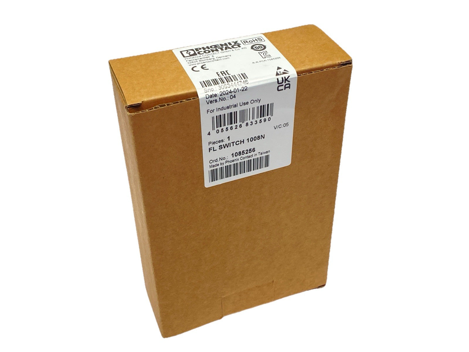 FL SWITCH 1008N | Phoenix Contact Industrial Ethernet Switch 8-Port 1085256 - New - Maverick Industrial Sales