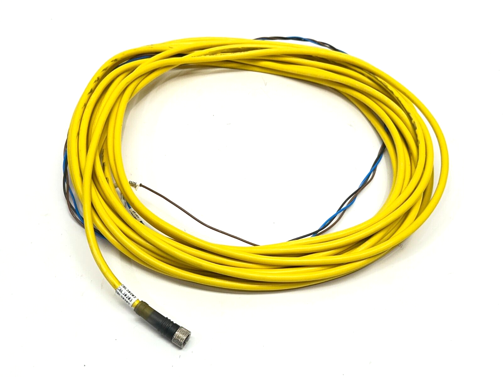 Lumberg Automation RKMV 3-593/20M Sensor / Actuator Cable Female M8 3-Pin 28ft - Maverick Industrial Sales