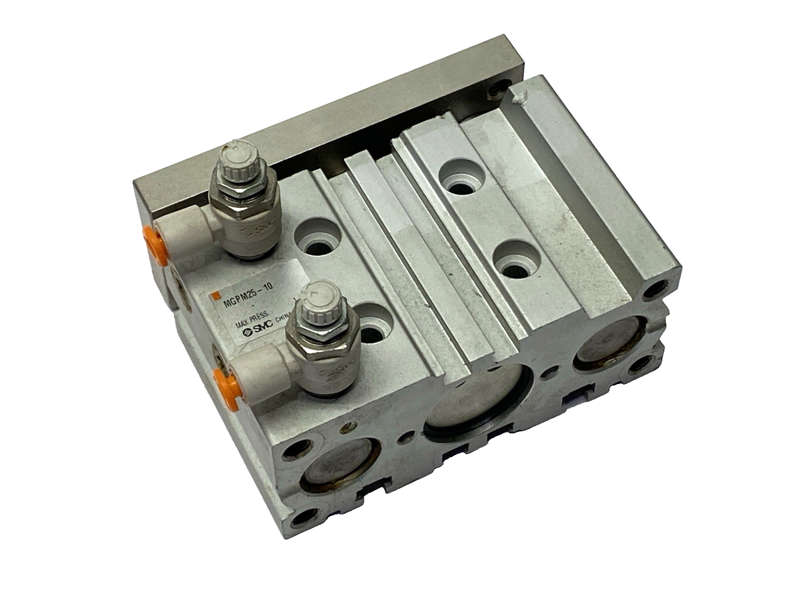 SMC MGPM25-10 Compact Pneumatic Guide Cylinder - Maverick Industrial Sales