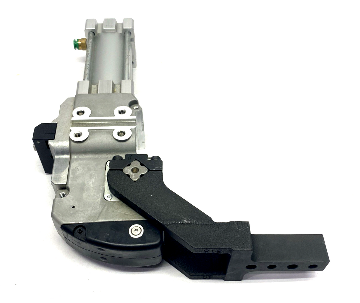 CKZT40TN-105T | SMC Pneumatic Clamping Cylinder 40mm Bore, 105 Deg. - New – Open box - Maverick Industrial Sales