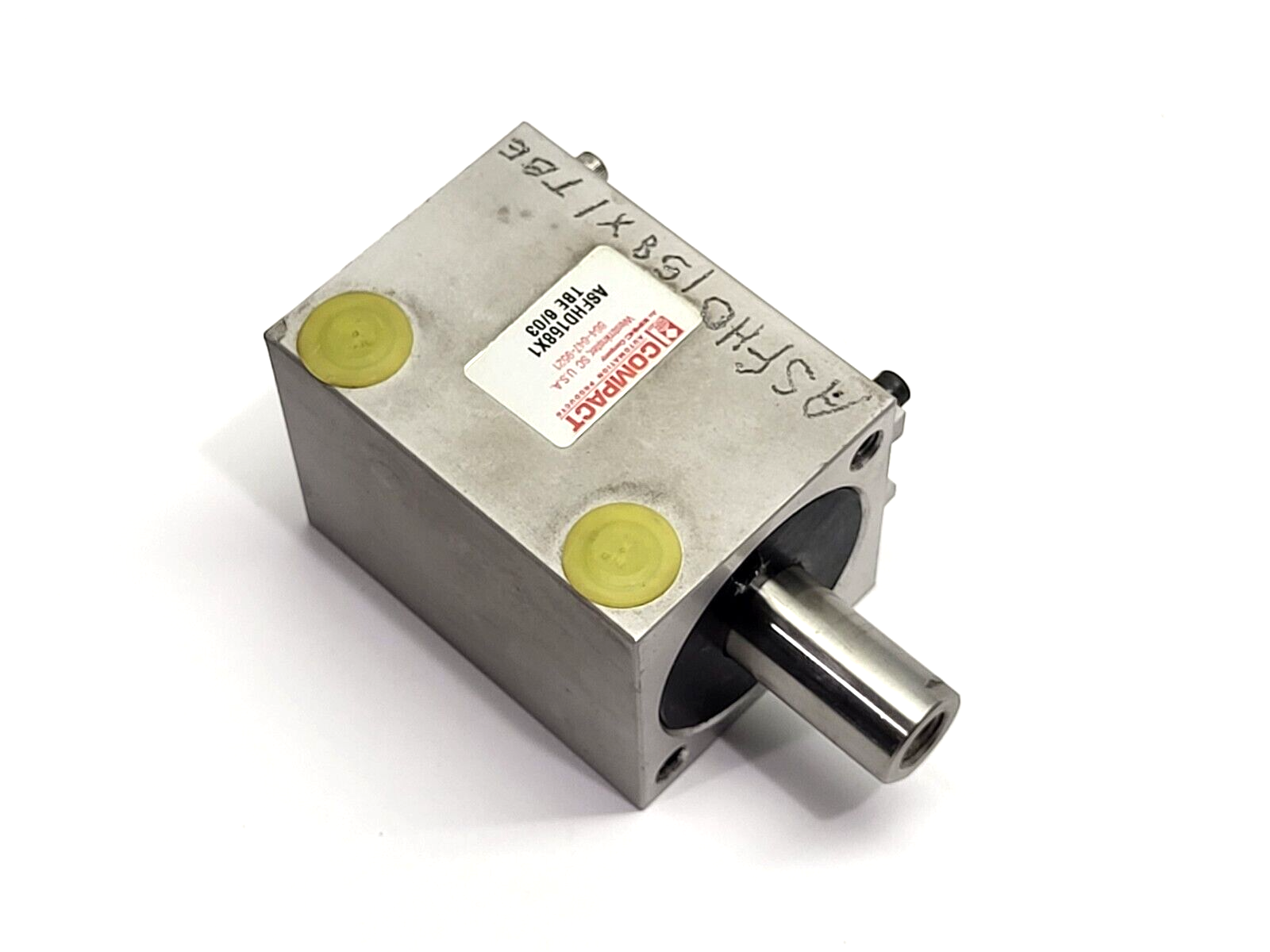 Compact Automation ASFHD158X1 TBE 6/03 Pneumatic Cylinder - Used - Maverick Industrial Sales