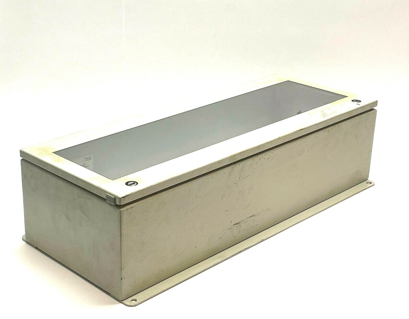 Hoffman LWC236016 In-Line Landscape Enclosure 230x600x155mm w/ Window - Used - Maverick Industrial Sales