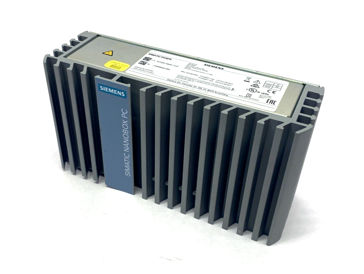Siemens IPC227E SIMATIC Nanobox PC Industial Computer 6ES7647-8BB61-2CA1 - Maverick Industrial Sales