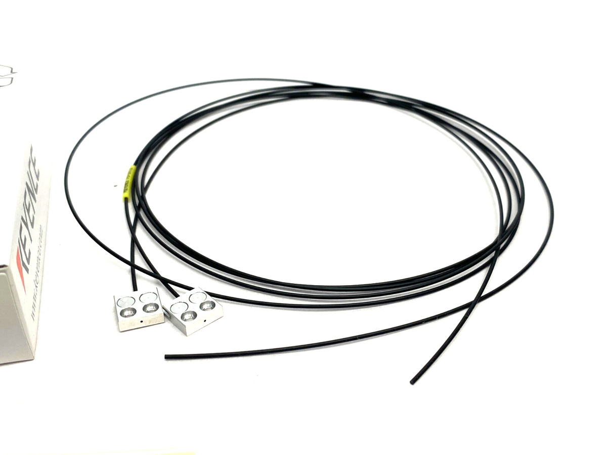 FU-51TZ | Keyence Transmissive Fiber Optic Unit Thru-Beam Type- New – Open box - Maverick Industrial Sales