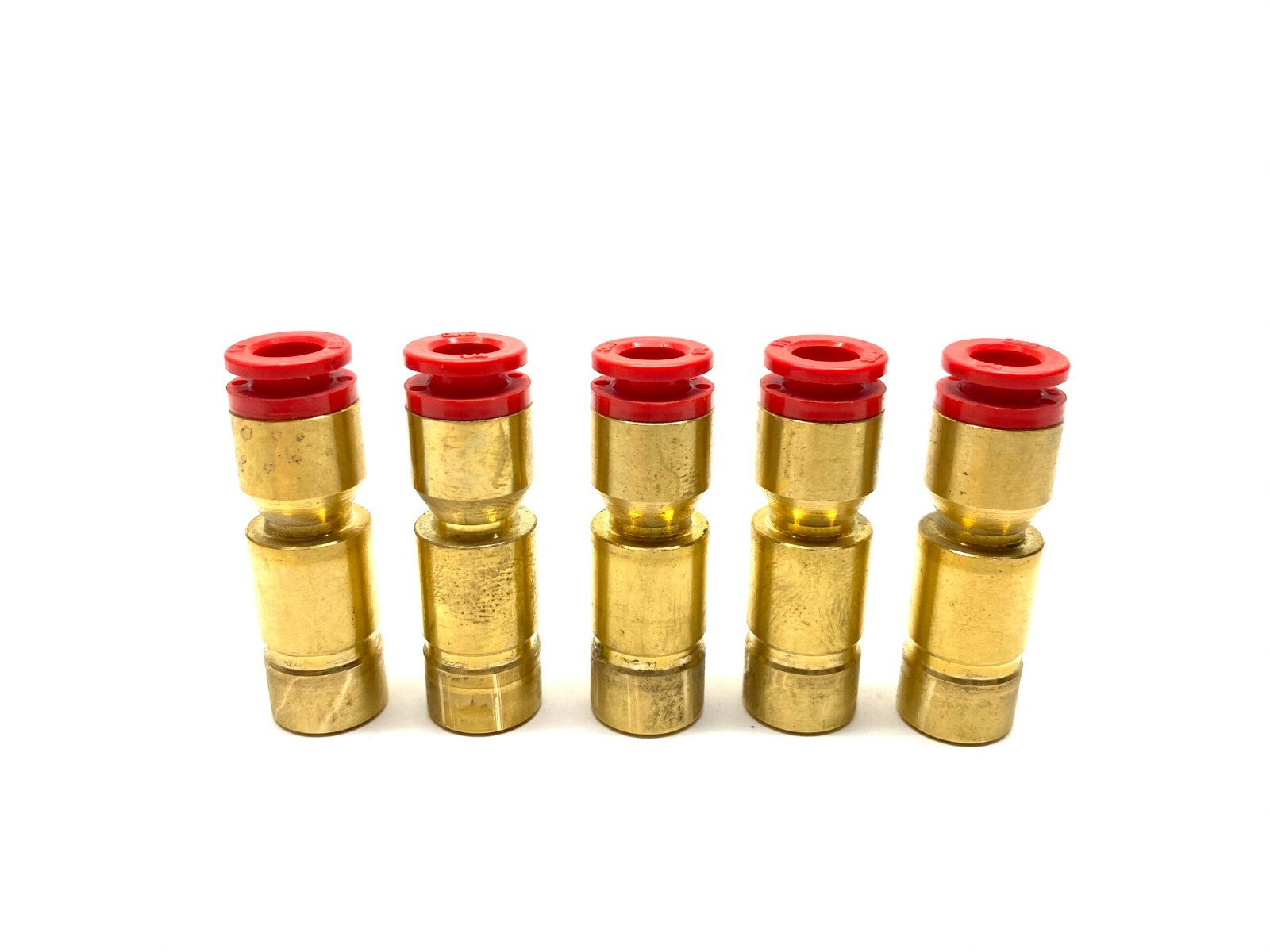 SMC Stem Reducer 1/4" One-Touch 1/2" OD LOT OF 5 - Maverick Industrial Sales