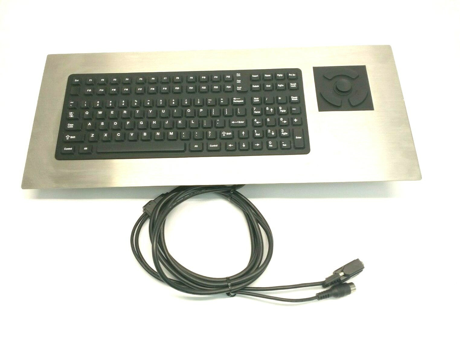 PM-2000-STD | iKey Industrial Panel Mount Keyboard w/ Integral HulaPoint II Mouse - Used - Maverick Industrial Sales