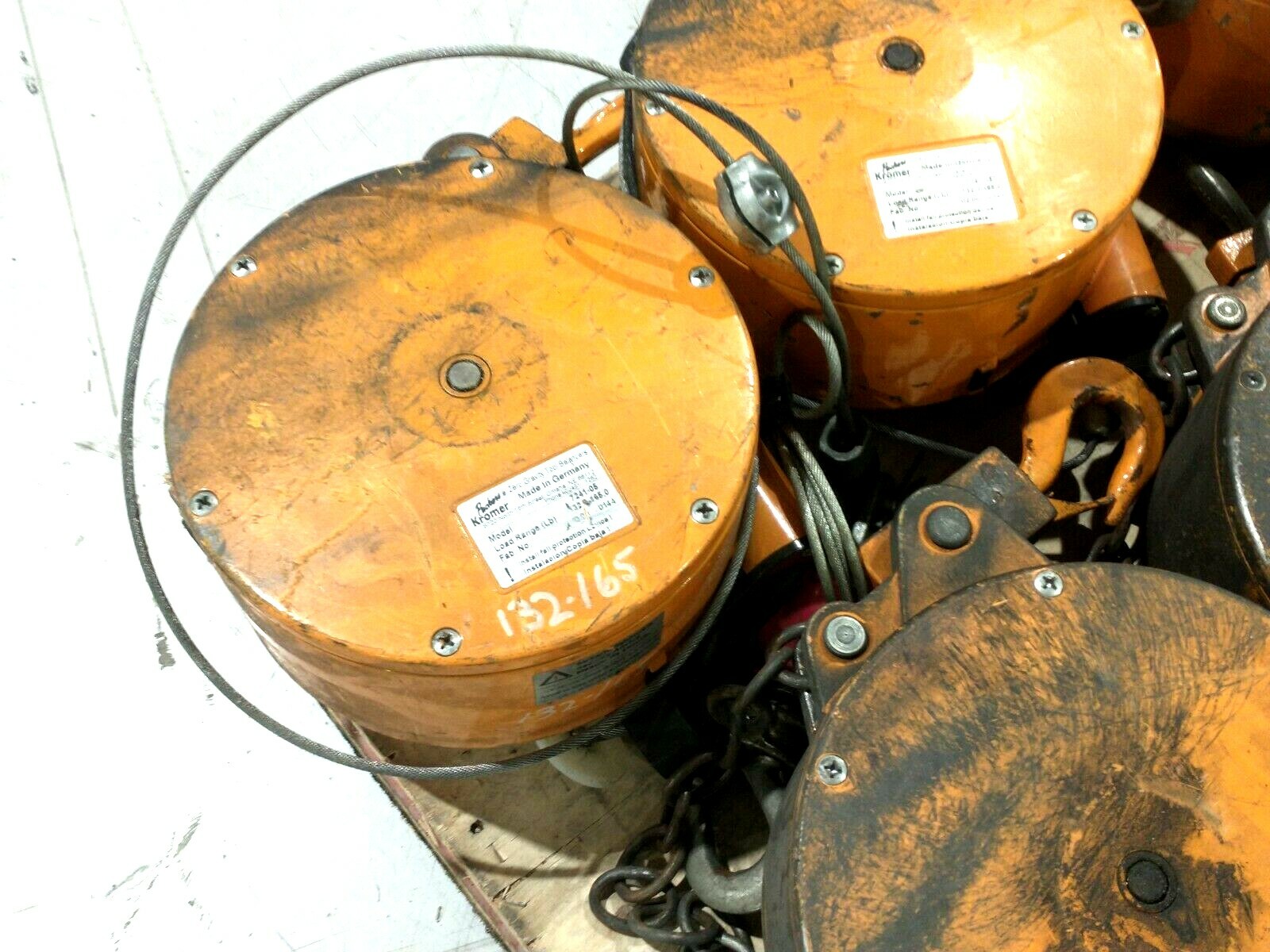 Packers Kromer 7241-Series Zero Gravity Tool Balancer Varied LOT OF 16 BALANCERS - Maverick Industrial Sales