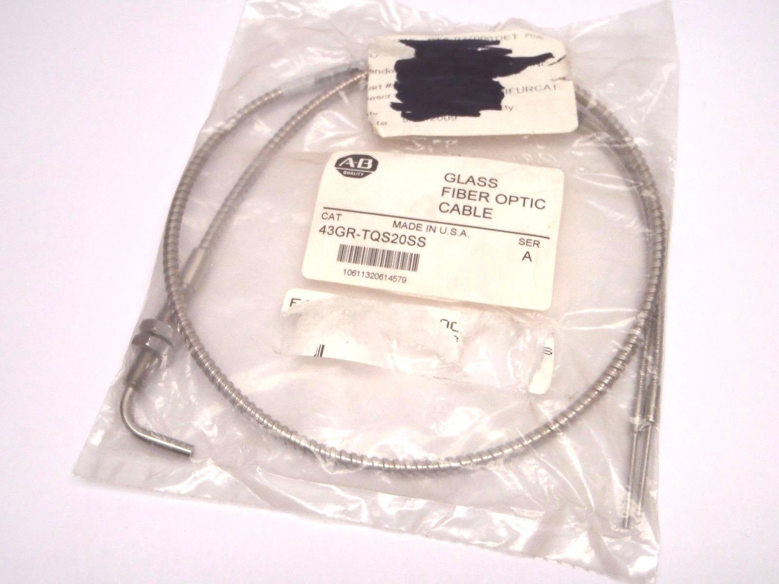 43GR-TQS20SS | Allen Bradley Glass Fiber Optic Cable- New – Open box - Maverick Industrial Sales