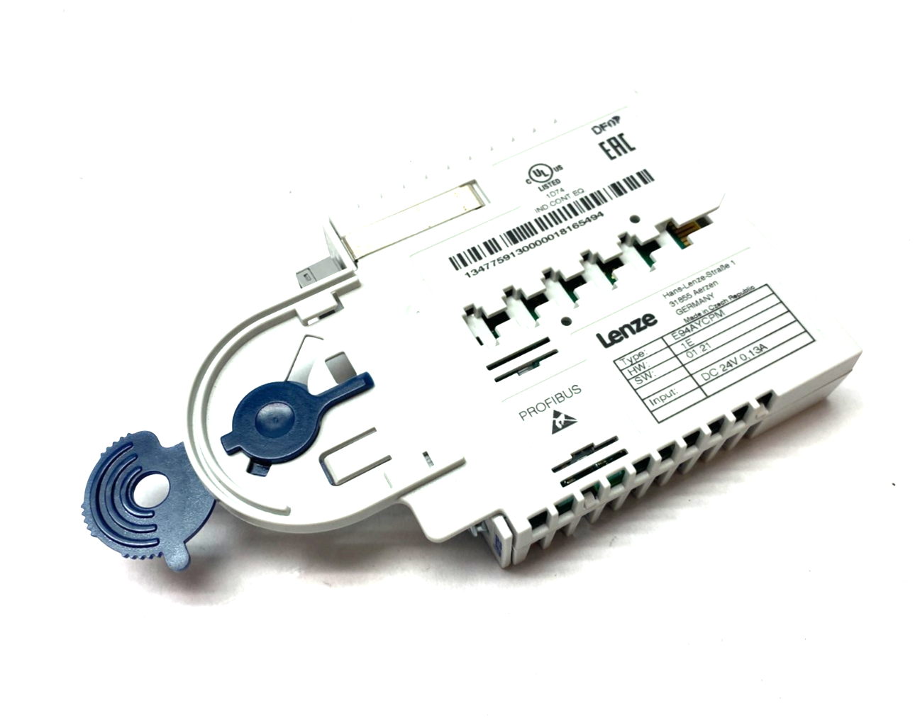 Lenze E94AYCPM Profibus Communication Module - New – Open box - Maverick Industrial Sales