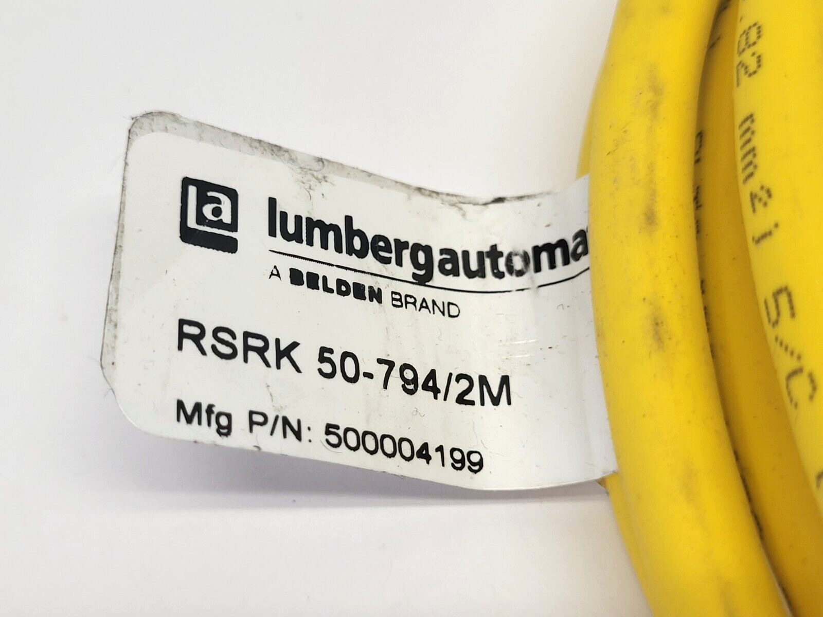 Lumberg Automation RSRK 50-794/2M Double-Ended Cordset 5-Pin M to F 500004199 - New – Open box - Maverick Industrial Sales