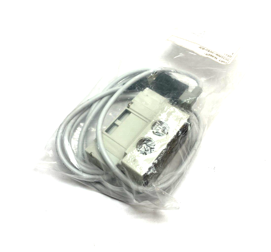 SMC SV3100R-5W4U-03F 2-Position Single Solenoid Valve 4/5 Port - Maverick Industrial Sales