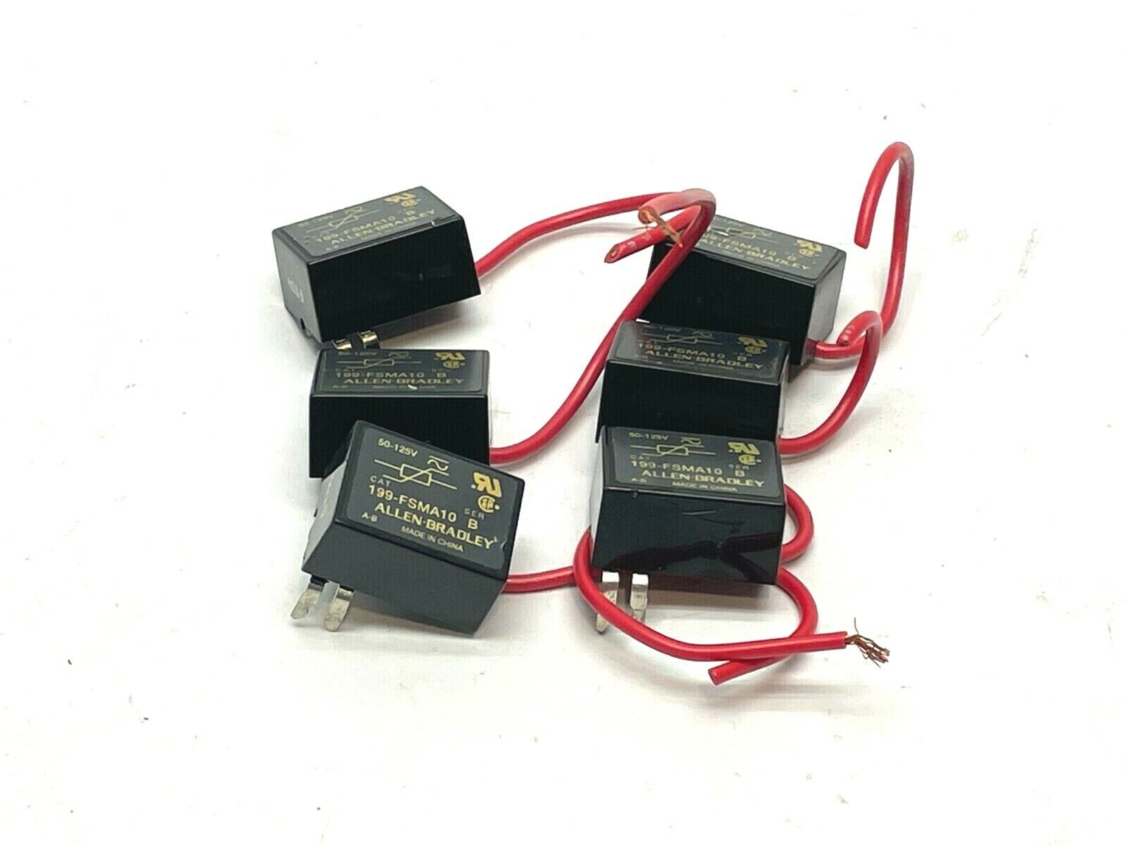 199-FSMA10 | Allen Bradley Ser. B Surge Suppressor Resistor-Capacitor LOT OF 6 - Used - Maverick Industrial Sales