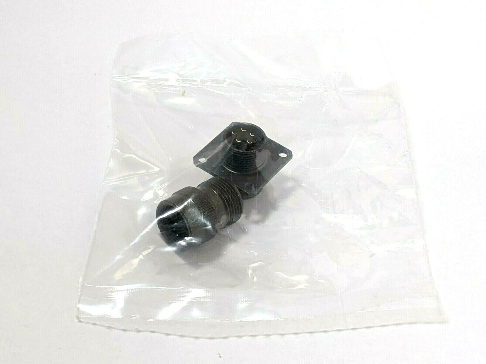 Amphenol PT00A-10-5S Circular MIL Spec Connector 5P Sz 10 Wall Mount Receptacle - Maverick Industrial Sales