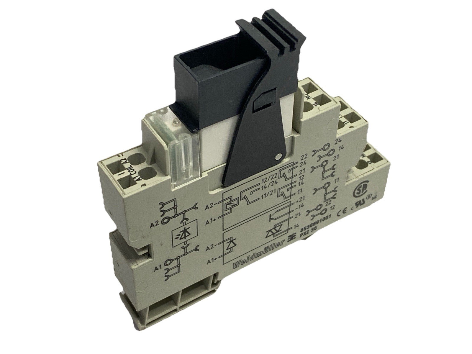 Phoenix Contact REL-MR- 24DC/21-21 Relay 2961192 w/ Weidmuller 8536691001 - Maverick Industrial Sales