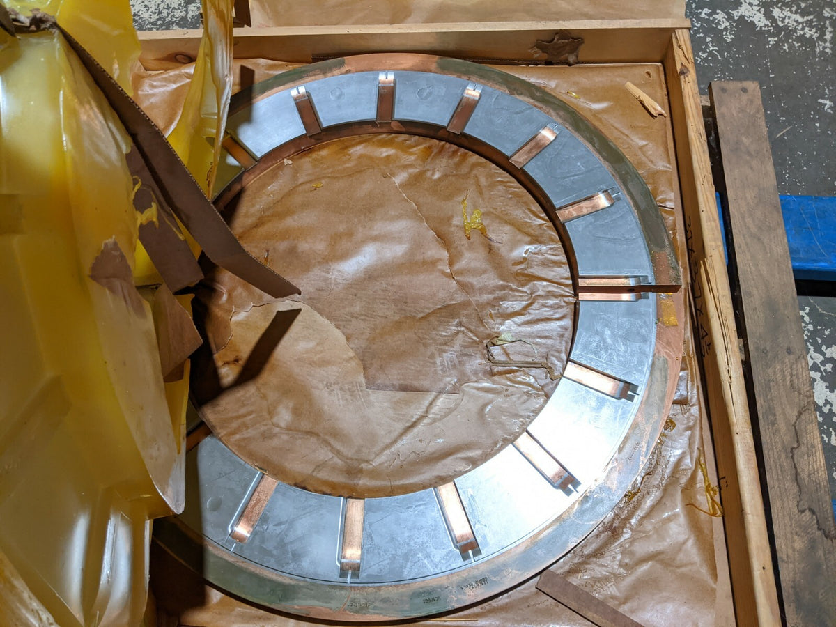 H03864919 | GE 11406543 G0002 REV 4 L-09 1098069 Generator Thrust Plate - New - Maverick Industrial Sales