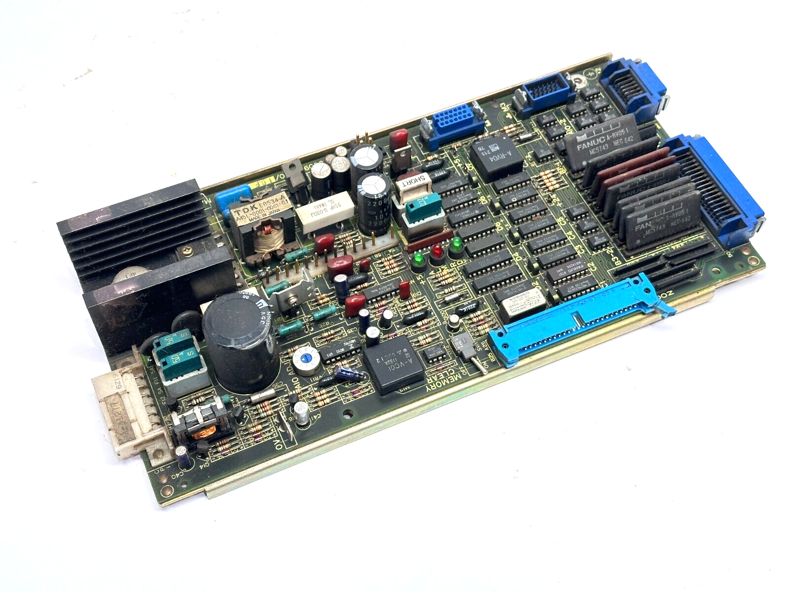 Fanuc A20B-0009-0620/16F PCB Assembly Circuit Board A350-0009-T624/06 - For parts or not working - Maverick Industrial Sales