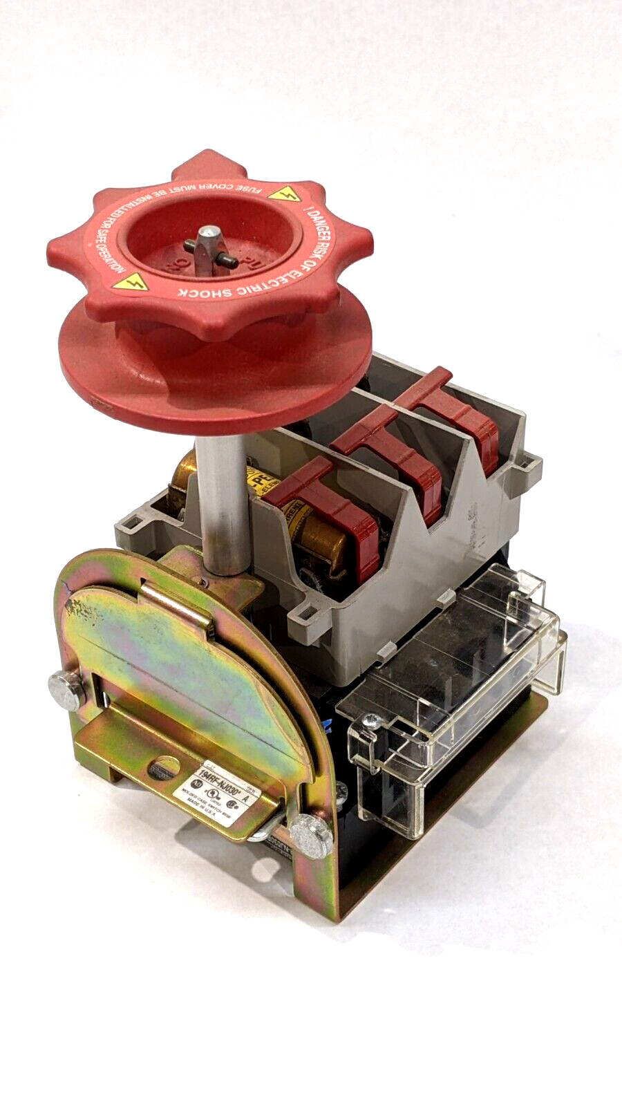 Allen Bradley 194R-NJ030P3 Ser B Fused Rotary Disconnect Switch MISSING COVER - Maverick Industrial Sales