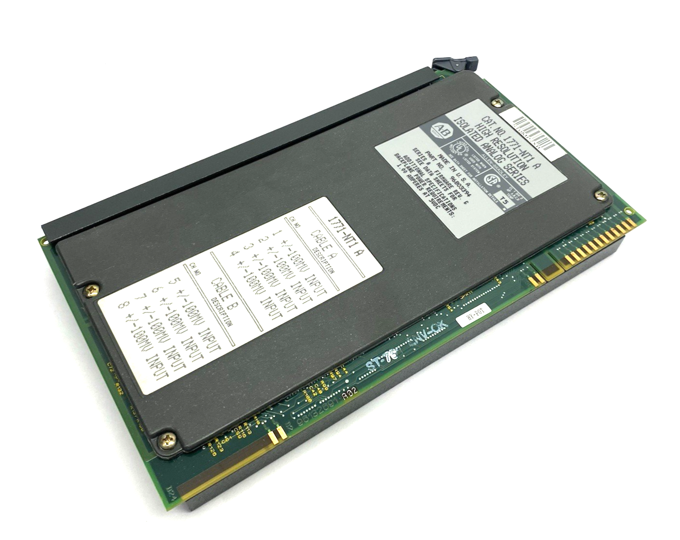 1771-NT1 | Allen Bradley Ser. A High Resolution Isolated Analog Module 8-Channel - Used - Maverick Industrial Sales