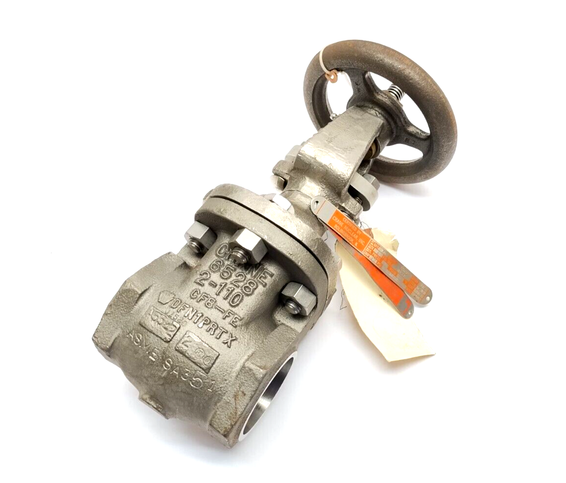 Crane CF8-FE 2" Stainless Steel Gate Valve 114-SP Class 150 Socket Weld Ends CF8 - New – Open box - Maverick Industrial Sales