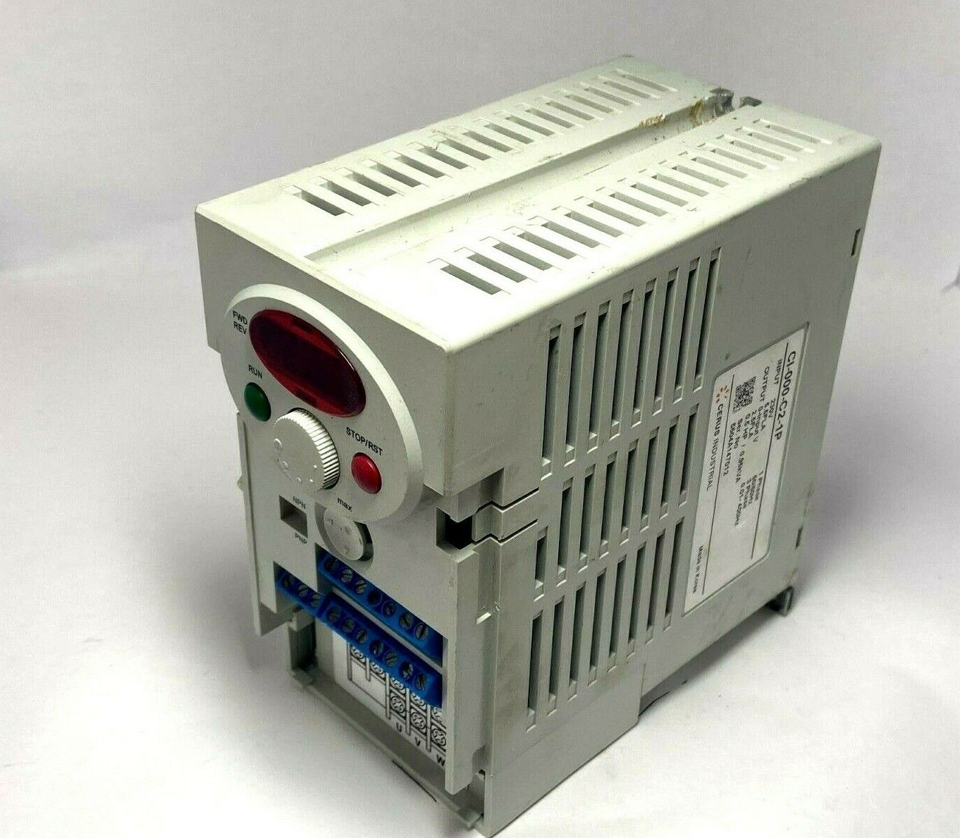 Titan C Series CI-000-C2-1P Sensorless Vector Inverter 230V 0.5 HP - For parts or not working - Maverick Industrial Sales