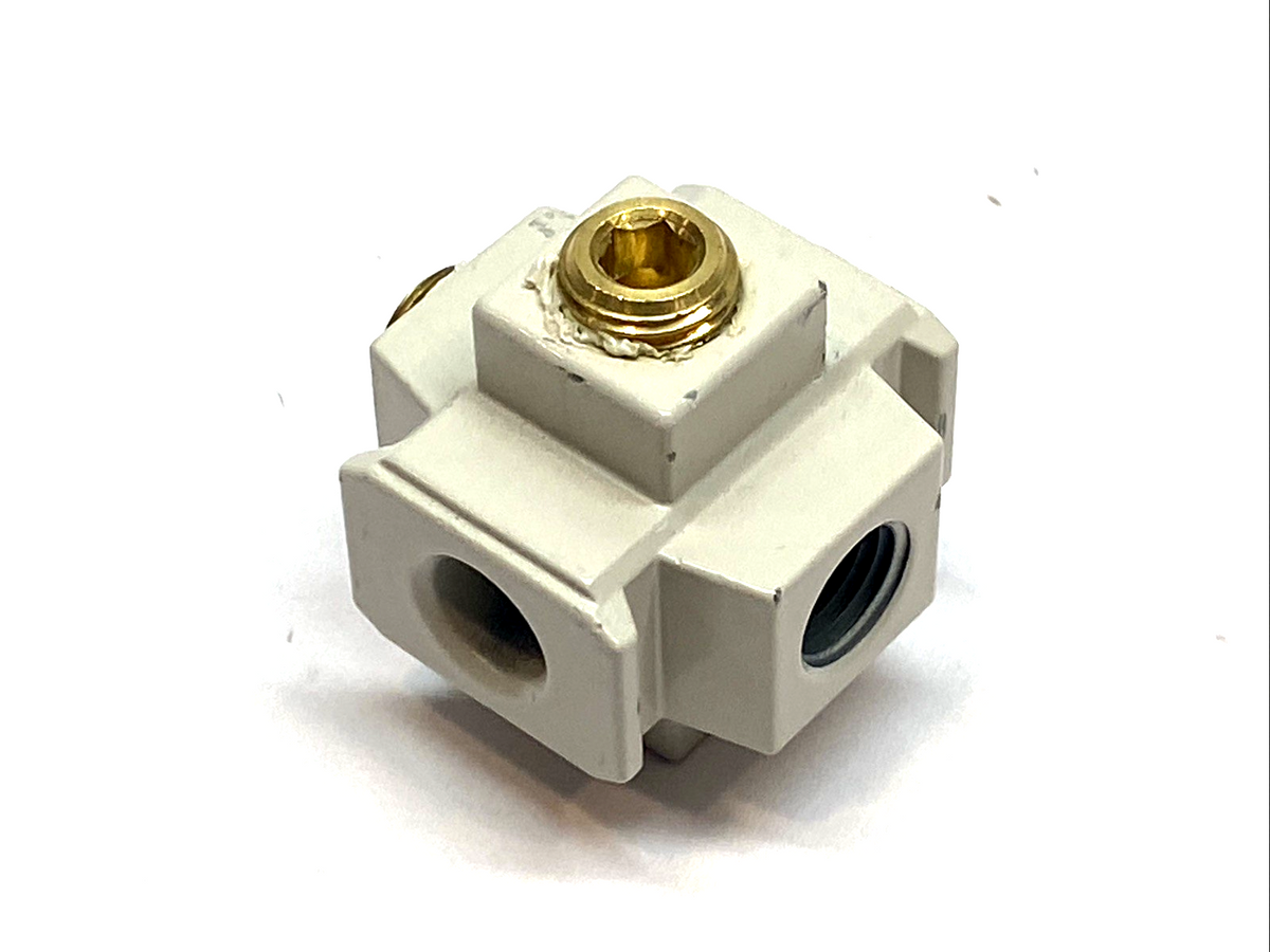 SMC Y24-N02-A Cross Spacer for AC20-A Modular FRL 1/4" NPT - Maverick Industrial Sales