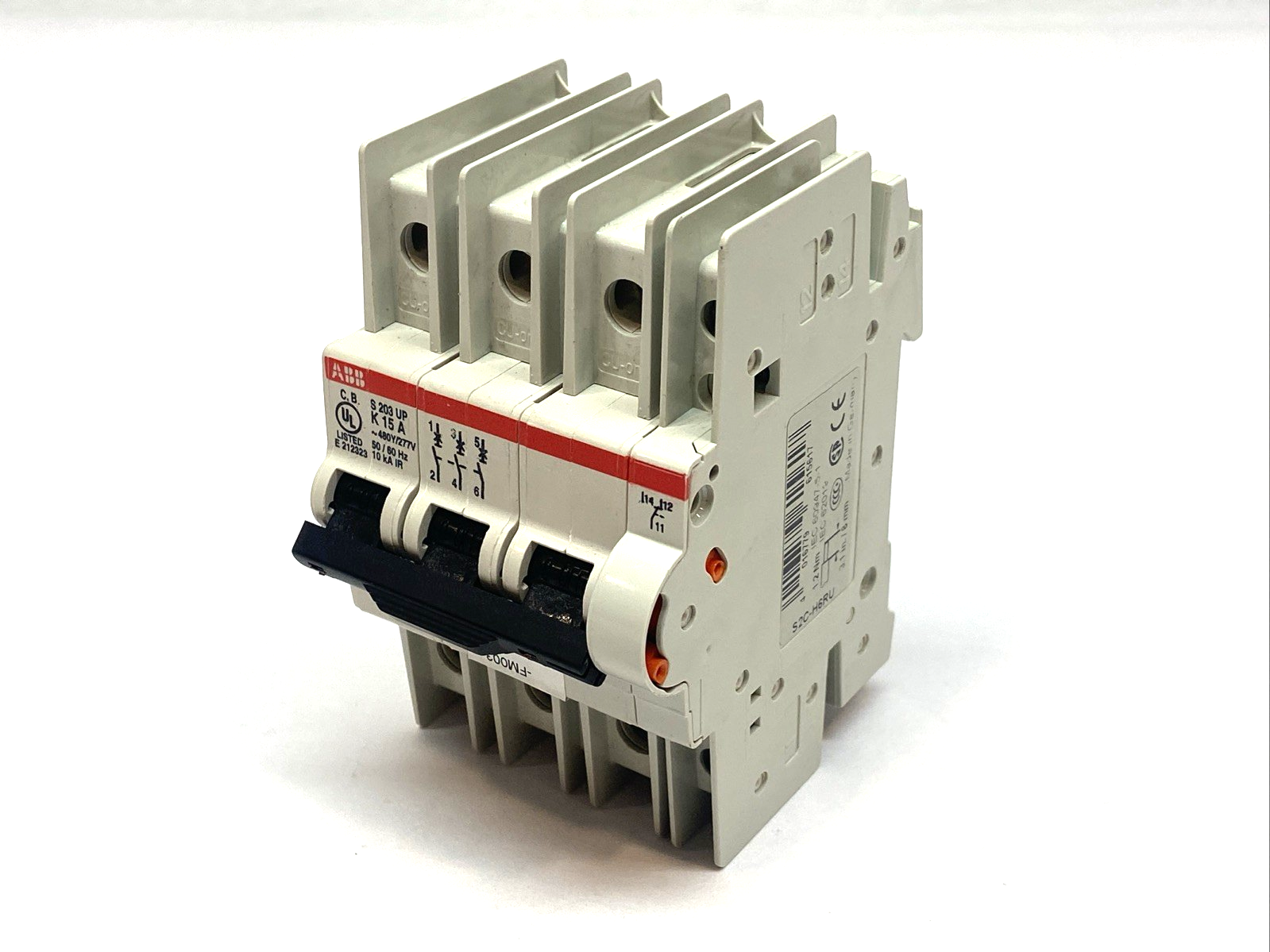 ABB S203UP-K15A Circuit Breaker 15A 480Y/277V - Maverick Industrial Sales