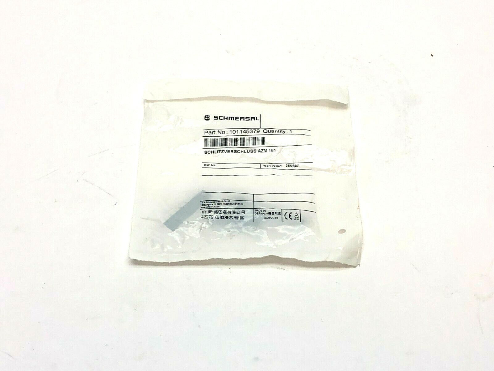 Schmersal 101145379 Slot Sealing Plug Kit - New - Maverick Industrial Sales