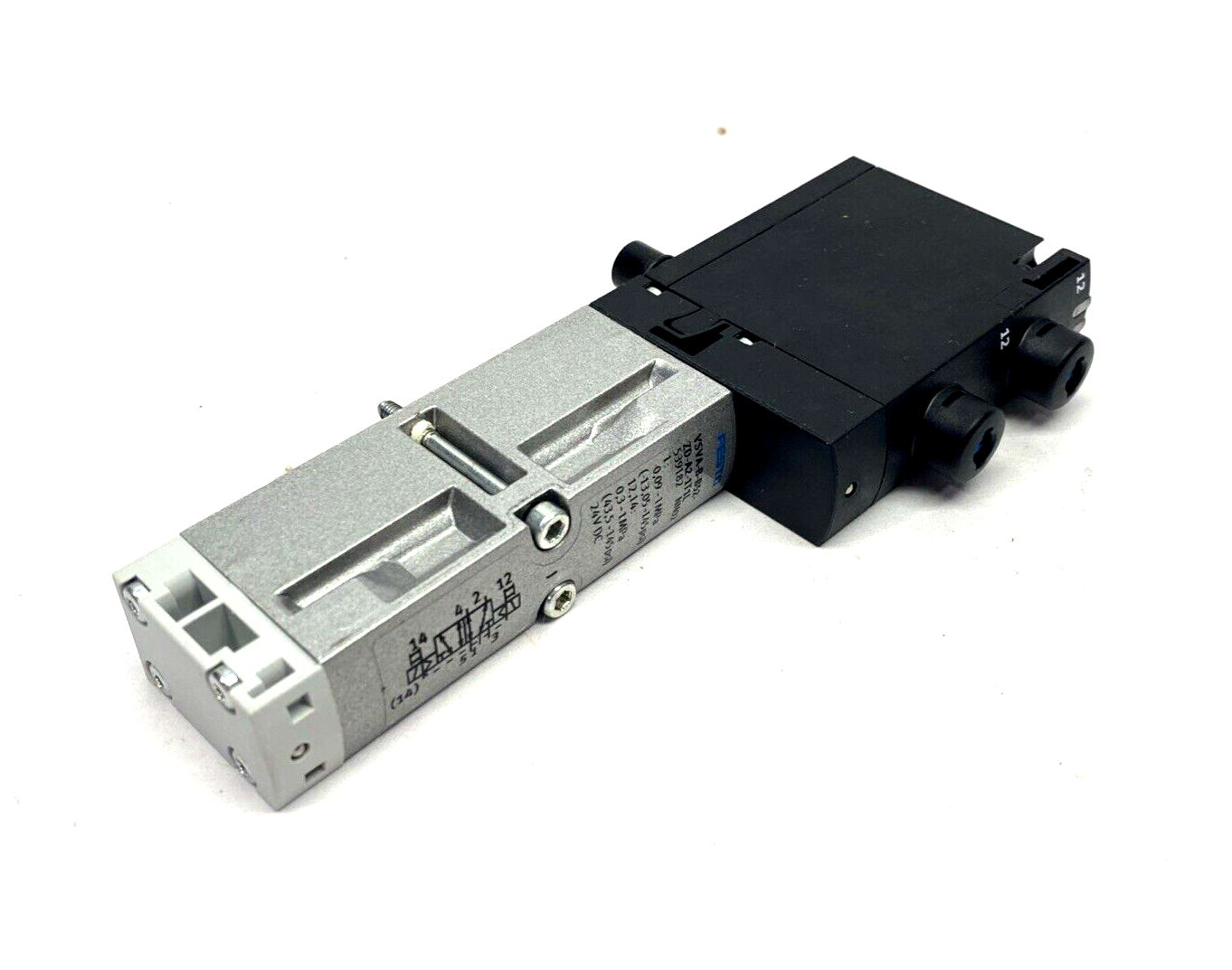 Festo VSVA-B-B52-ZD-A2-1T1L Air Solenoid Valve 5/2 Bistable 539182 - Maverick Industrial Sales