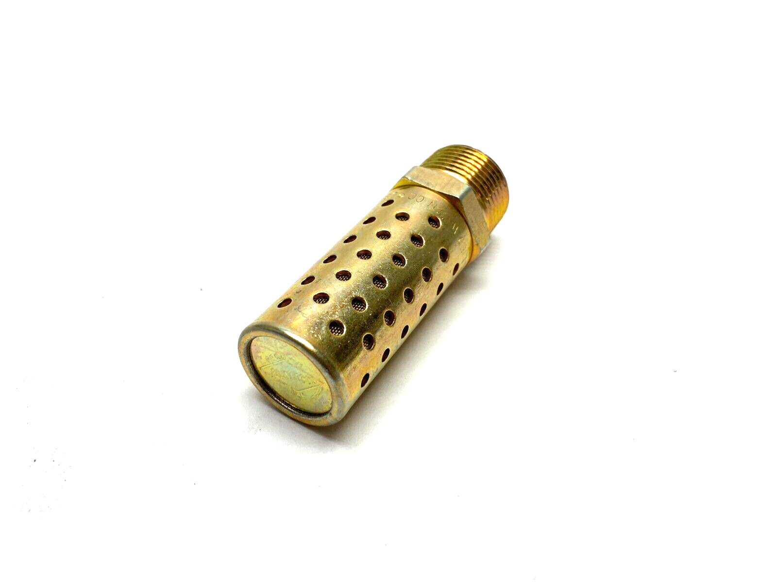 Numatics M5MN Pneumatic SIlencer Metal Body 3/4" NPT Male Thread - Maverick Industrial Sales