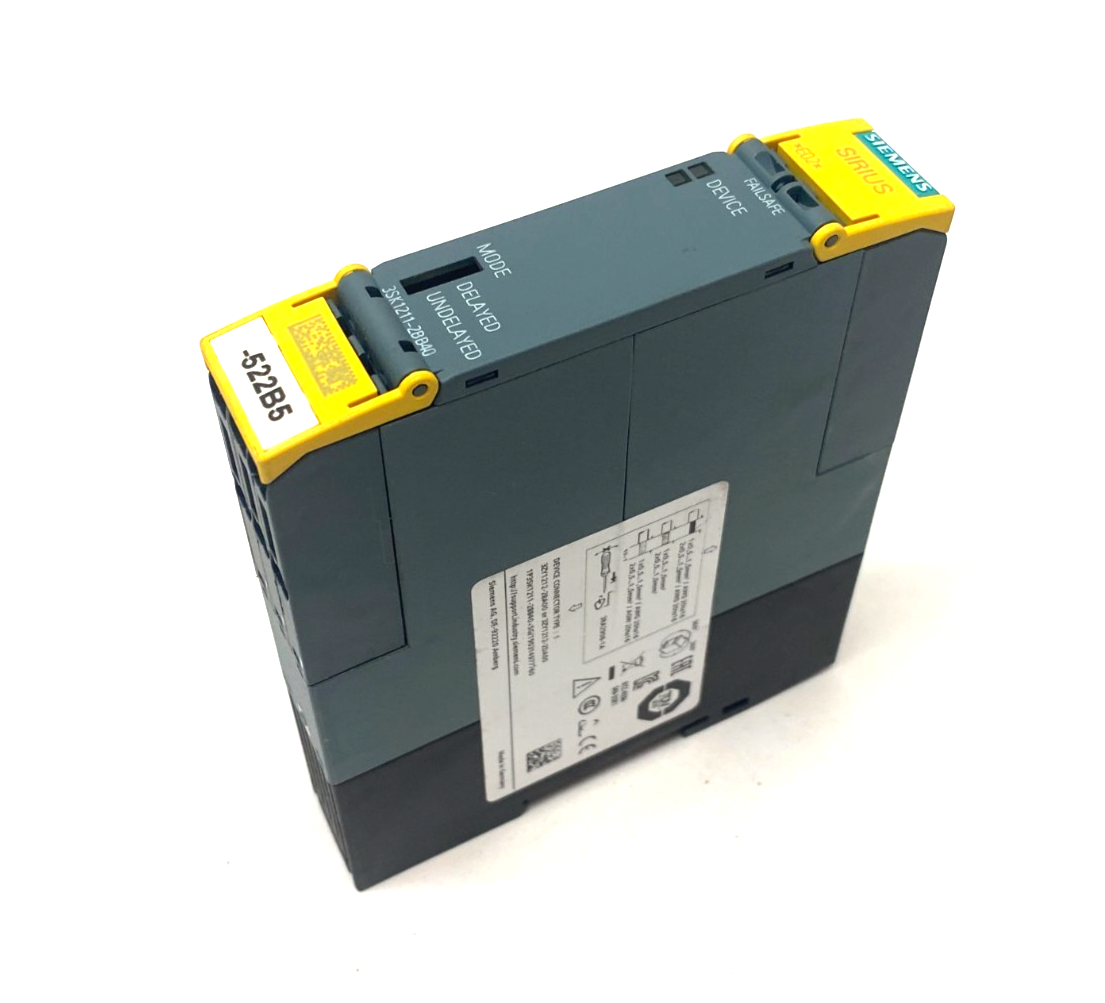 Siemens 3SK1211-2BB40 SIRIUS Safety Relay, Spring-Type, Output Expansion, 24VDC - Maverick Industrial Sales
