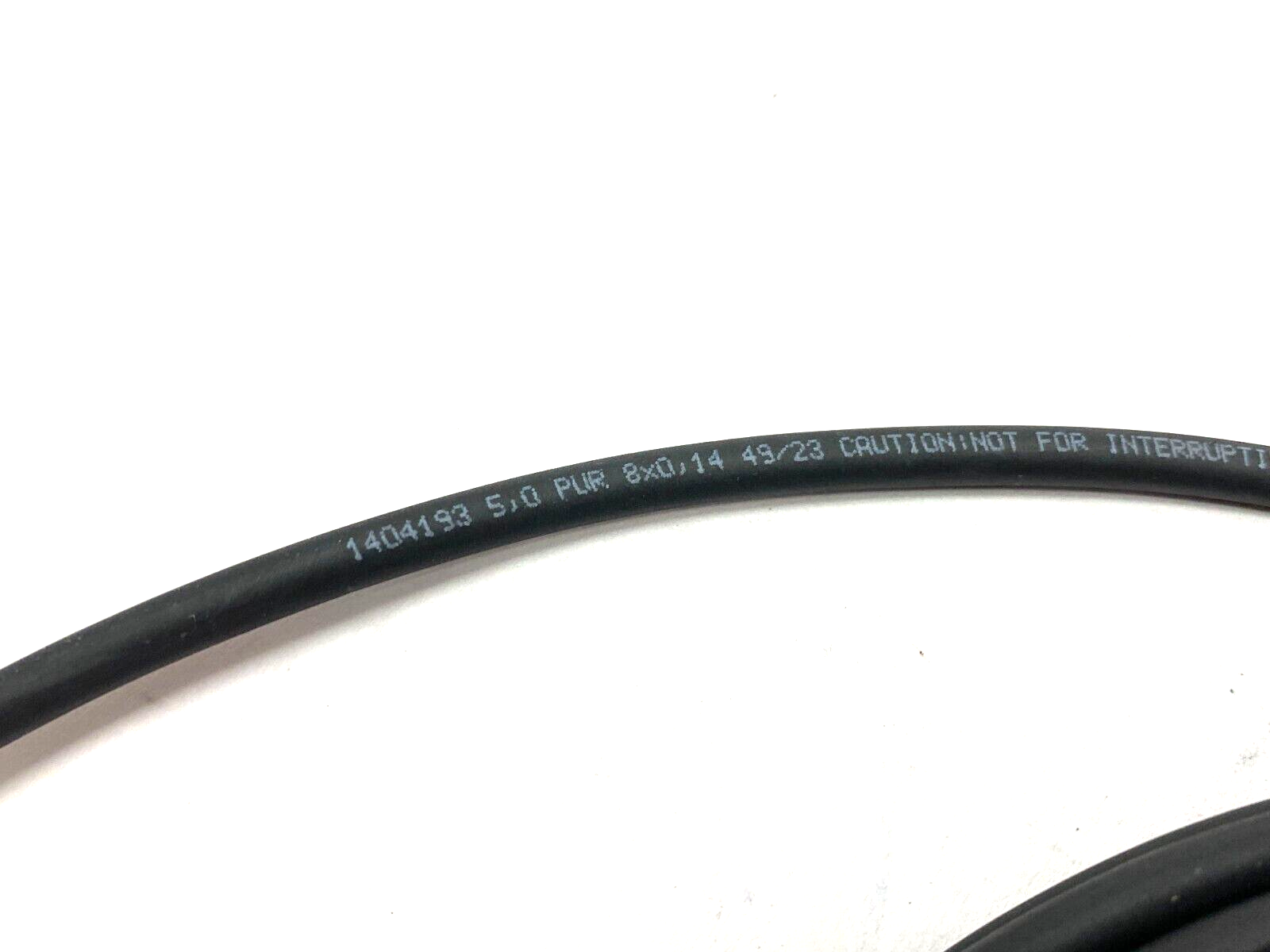 Phoenix Contact SAC-8P- 5,0-PUR/M 8FR Single Ended Cordset M8 8-Pin 1404193 - Maverick Industrial Sales