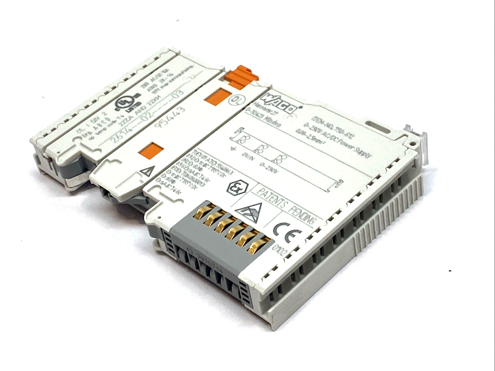 750-612 | WAGO 0–230V AC/DC Power Supply Module 10A 750 Series I/O - Used - Maverick Industrial Sales