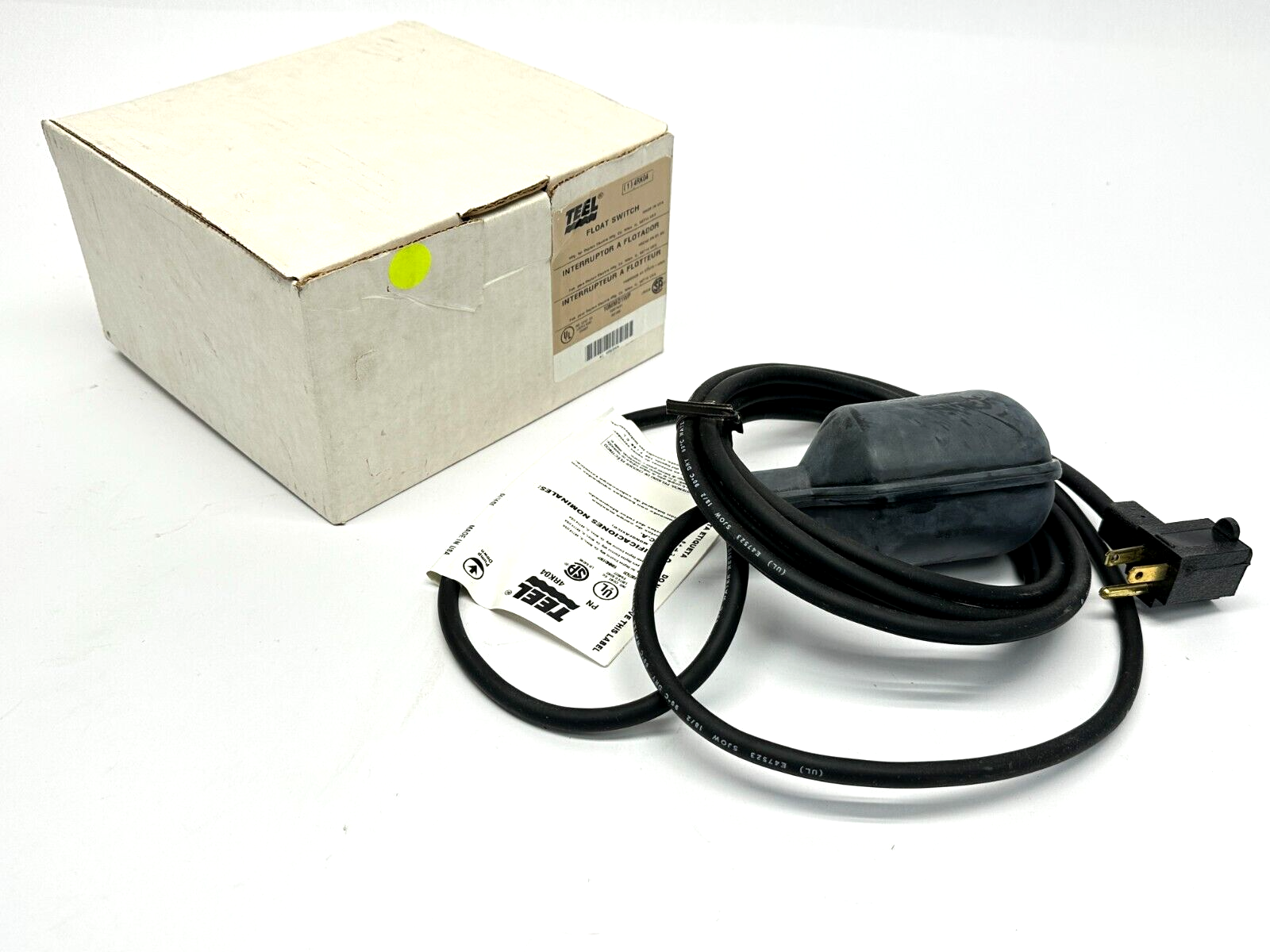 TEEL 4RK04 Float Switch - Open box - Maverick Industrial Sales
