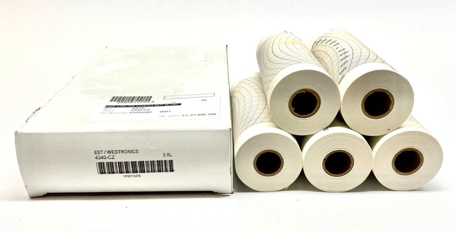 Westronics 4340-CZ Chart Paper PKG OF 5 - New - Maverick Industrial Sales