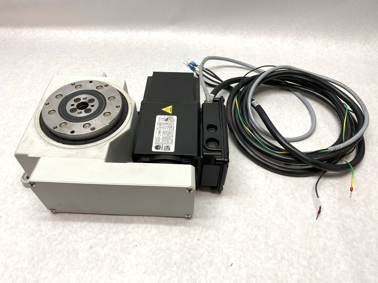 TC0120G | Weiss Rotary Indexing Table 8-Station TC120G Spd A, AZKA 56L-4T Motor - Used - Maverick Industrial Sales