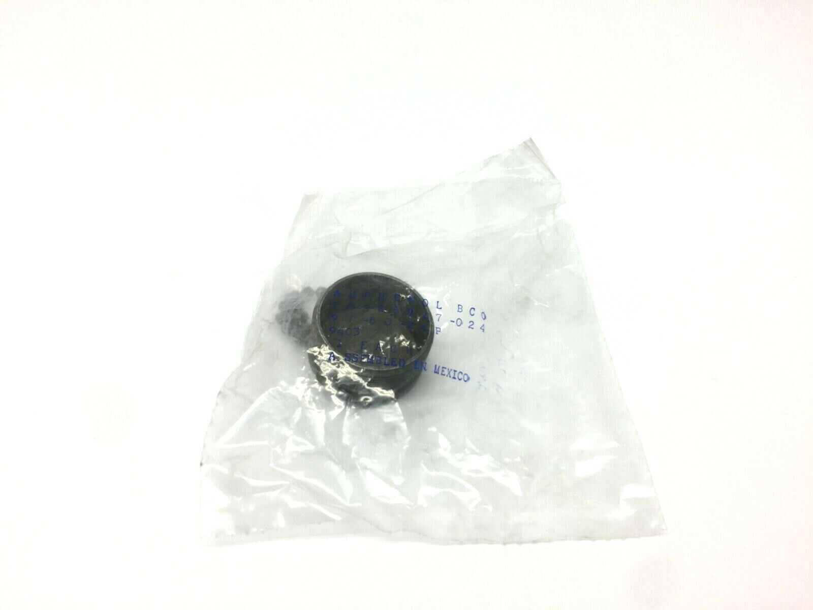 Amphenol 97-60-24P Metal Cap w/ Chain for SZ 24 Plugs - New - Maverick Industrial Sales