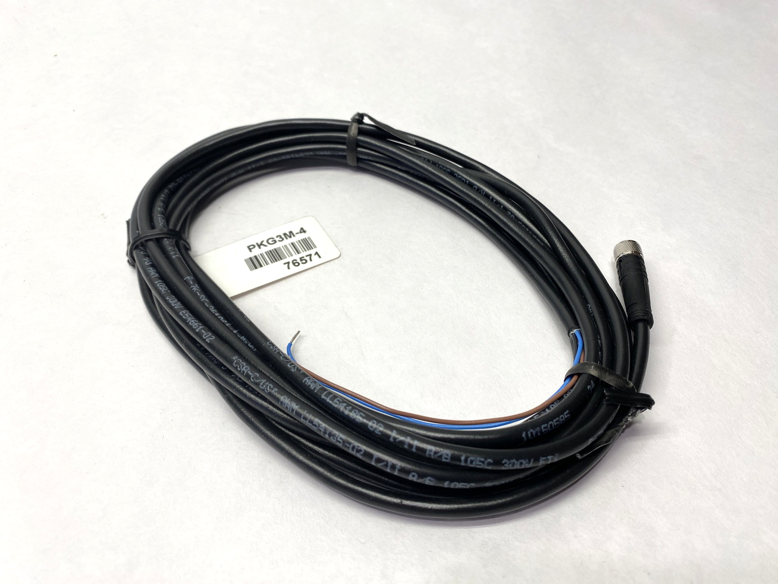 PKG3M-4, 76571 | Banner PKG3M-4 Single-Ended 3-Pin Female M8 Connector 76571 - New – Open box - Maverick Industrial Sales