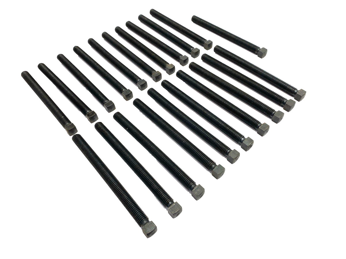 Square Head Bolt 5/8"-11 X 8", Steel LOT OF 21 - Maverick Industrial Sales