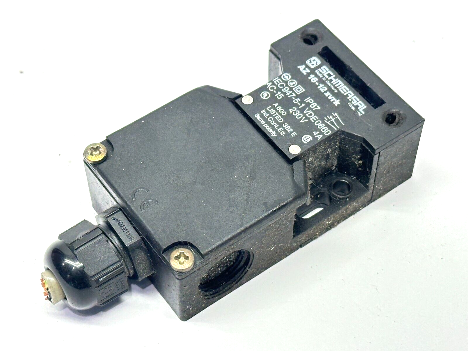 Schmersal AZ 16-12zvrk Safety Interlock Switch - Used - Maverick Industrial Sales