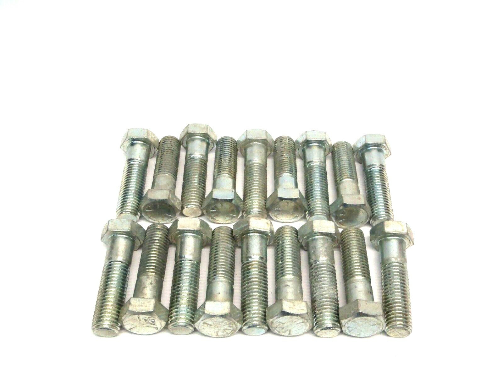 Zinc 3/4-10 x 2-3/4 Inch Head Cap Screws LOT OF 18 - New – Open box - Maverick Industrial Sales