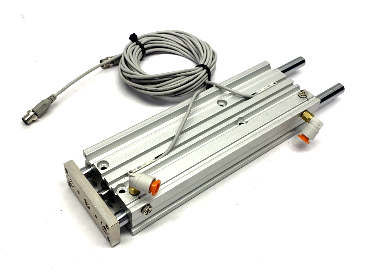 SMC MGPM16-150Z Slide Bearing Guided Pneumatic Cylinder 16mm Bore 150mm Stroke - Maverick Industrial Sales