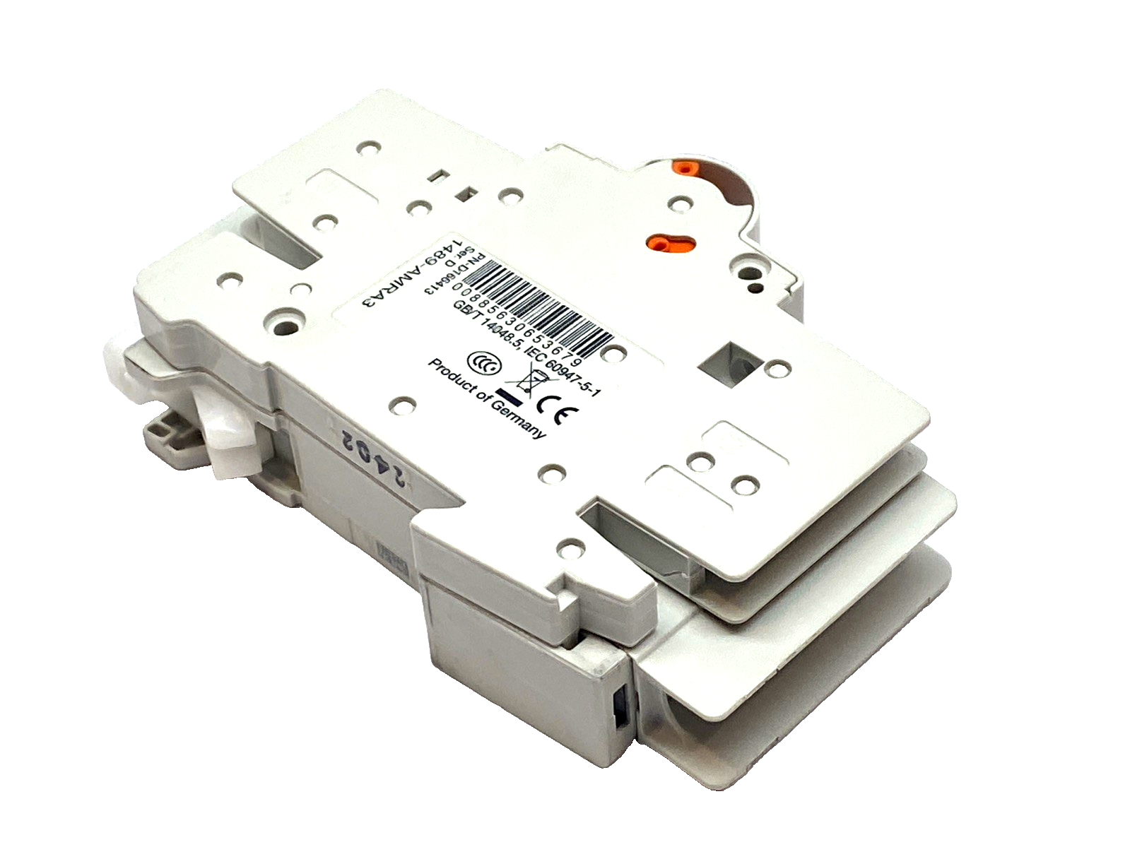 Allen‑Bradley 1489-M1D100 10A Breaker w/ 1489-AMRA3 Aux Contact 1P D‑Curve - Maverick Industrial Sales