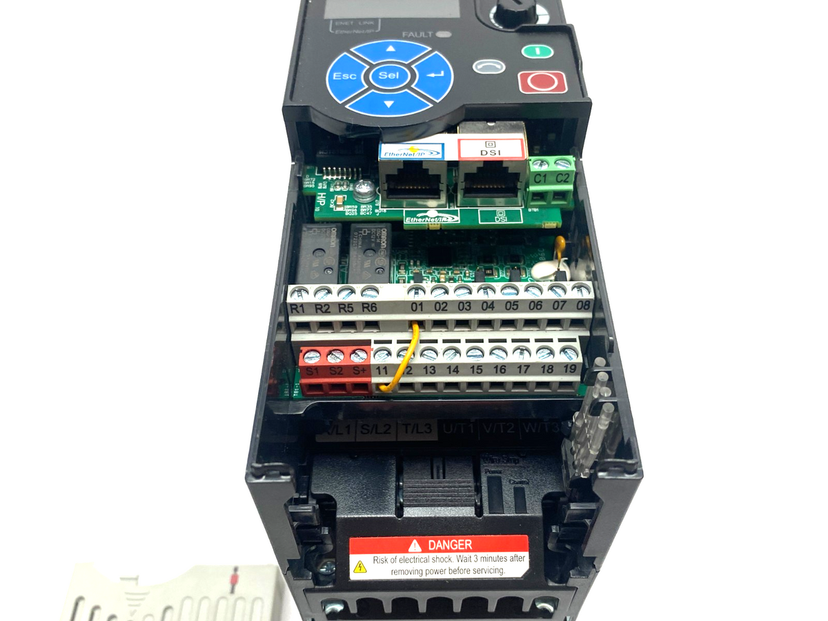 25B-D1P4N104 | Allen Bradley Ser. A PowerFlex 525 0.4kW (0.5Hp) AC Drive 3-Phase - Used - Maverick Industrial Sales