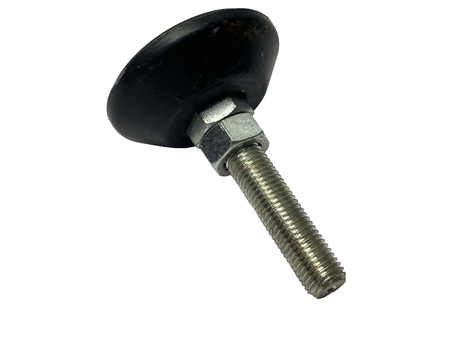 Machine Leveling Foot 2-3/4" Foot Dia. 2-1/2" Thread Length 3/8" NPT 13TPI - Maverick Industrial Sales