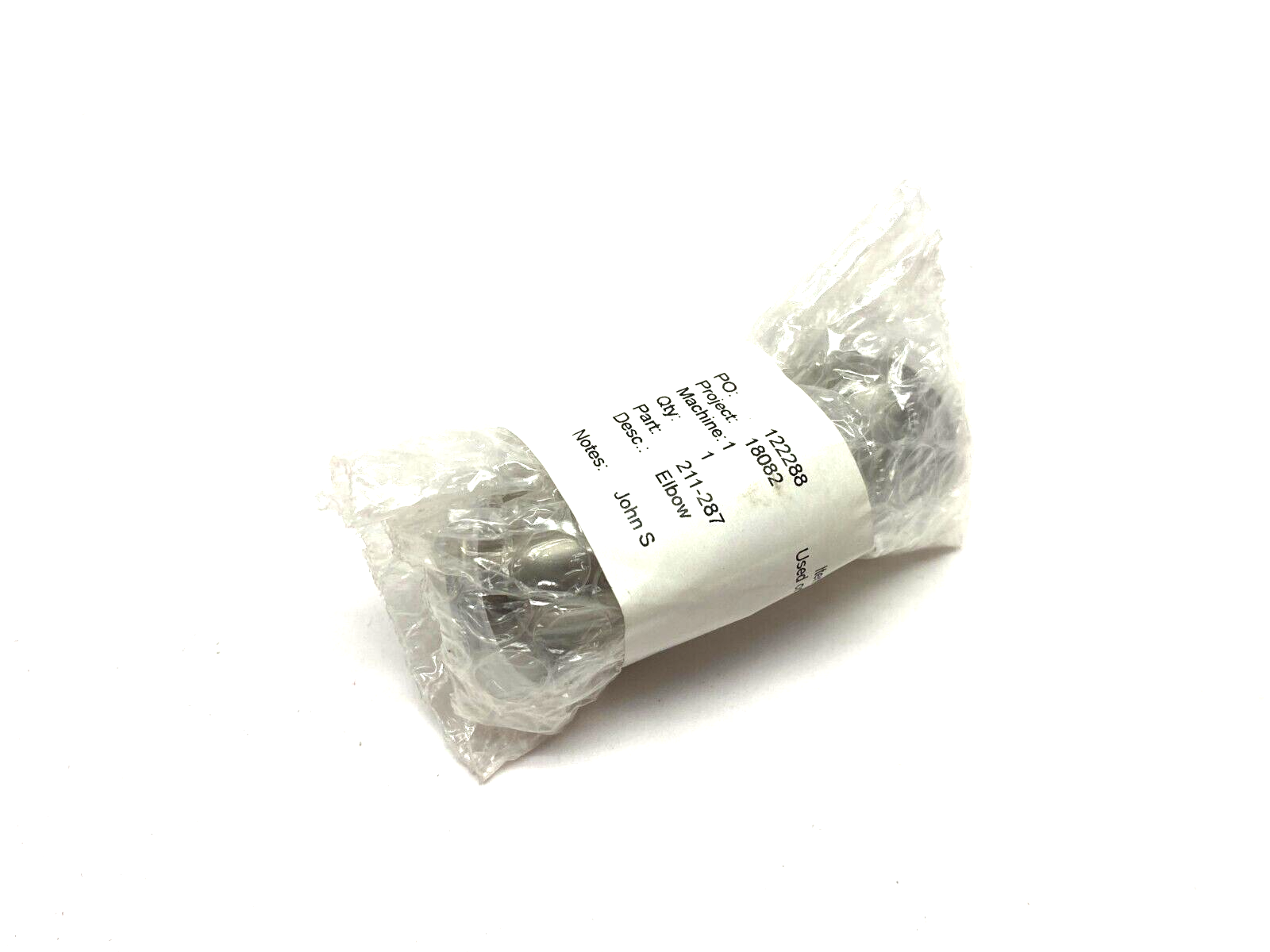 211-287 | Inficon Stainless Steel 90 Degree Elbow Flange Fitting - New - Maverick Industrial Sales